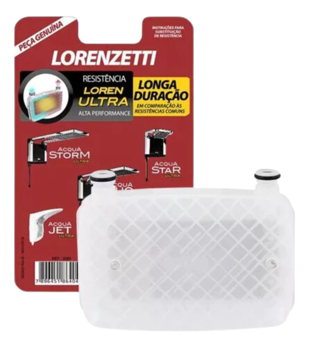Resistência Acqua Ultra 7800w Lorenzetti
