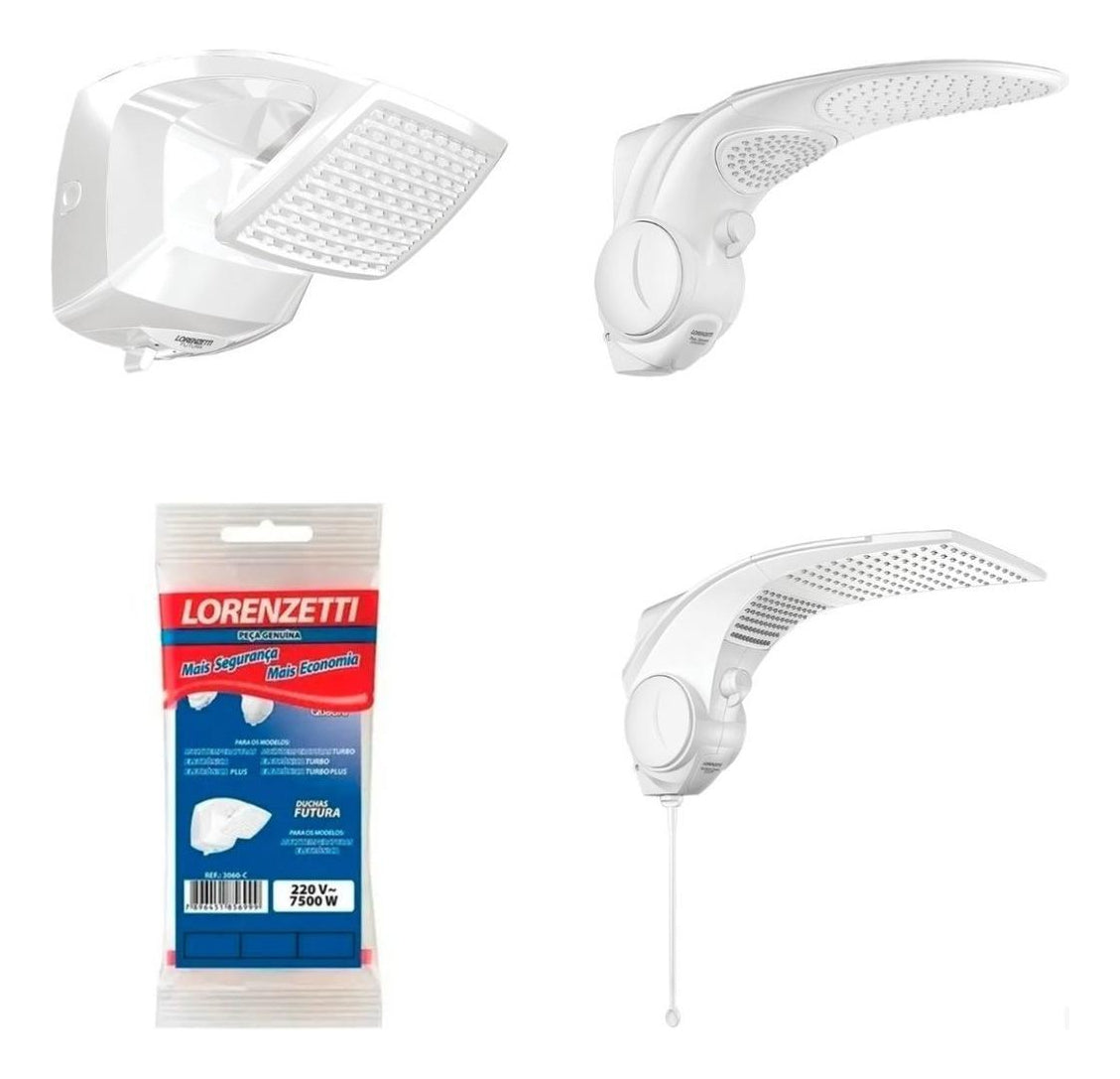 Resistência Duo Shower Quadra Futura 220v 7500w Lorenzetti