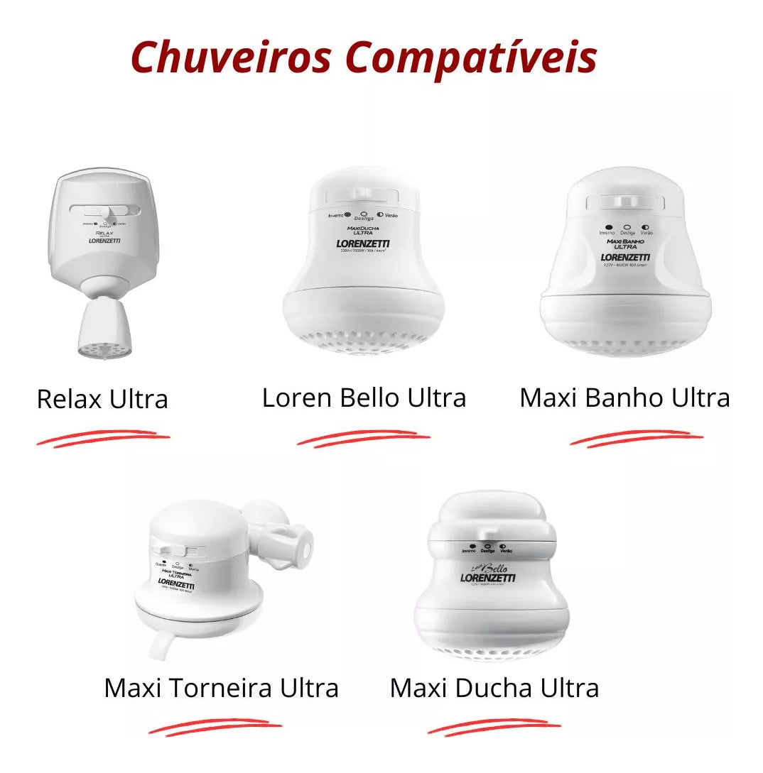 Resistência Lorenzetti Loren Ultra 065A 5500W