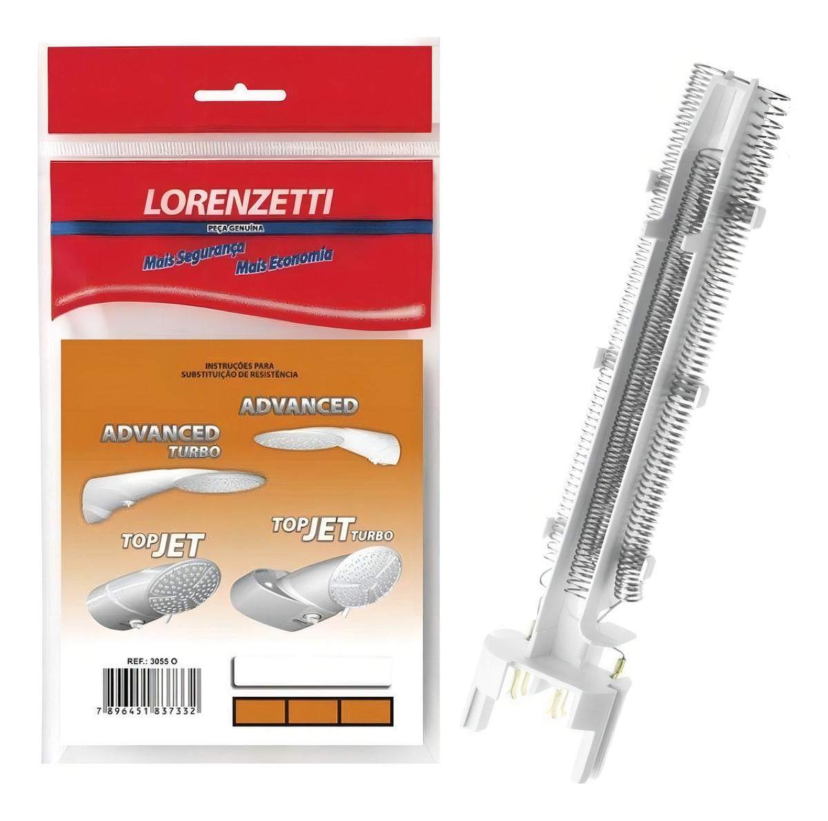 Resistencia Lorenzetti advanced/Topjet Multi Temperaturas 220v 6400w