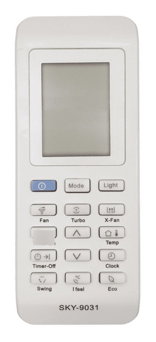 Controle Remoto Para Ar Split Electrolux Vi09f Vi09r Vi12 Branco