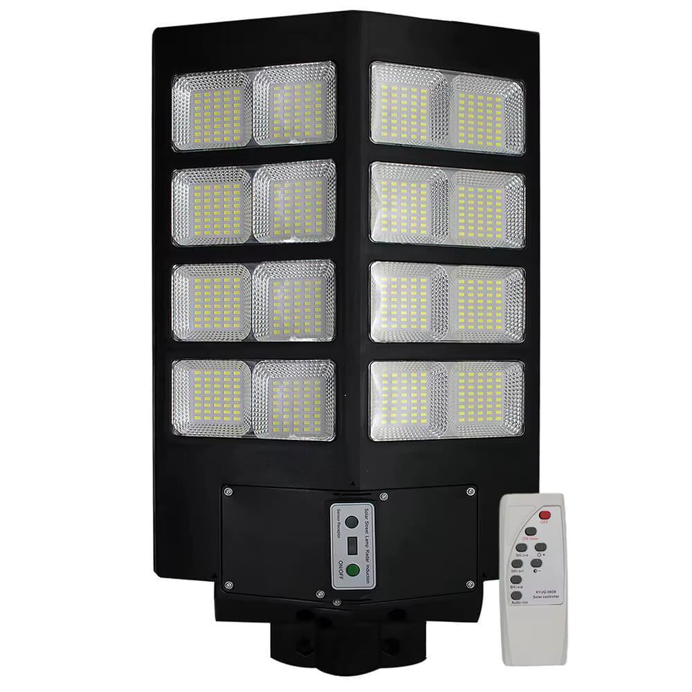 Luminária LED Solar 1000W com Sensor de Presença IP66