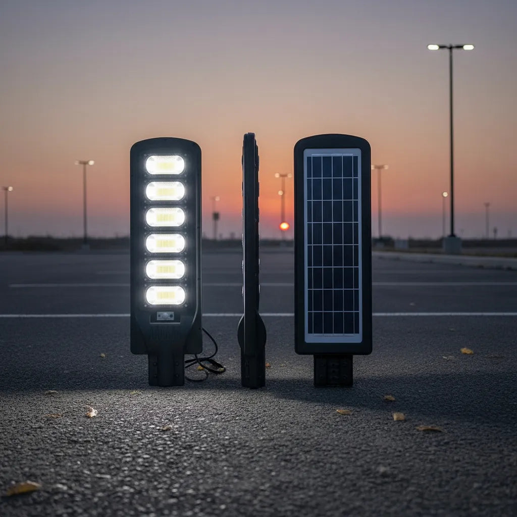 Luminária Solar LED Sensor Presença 150W-300W