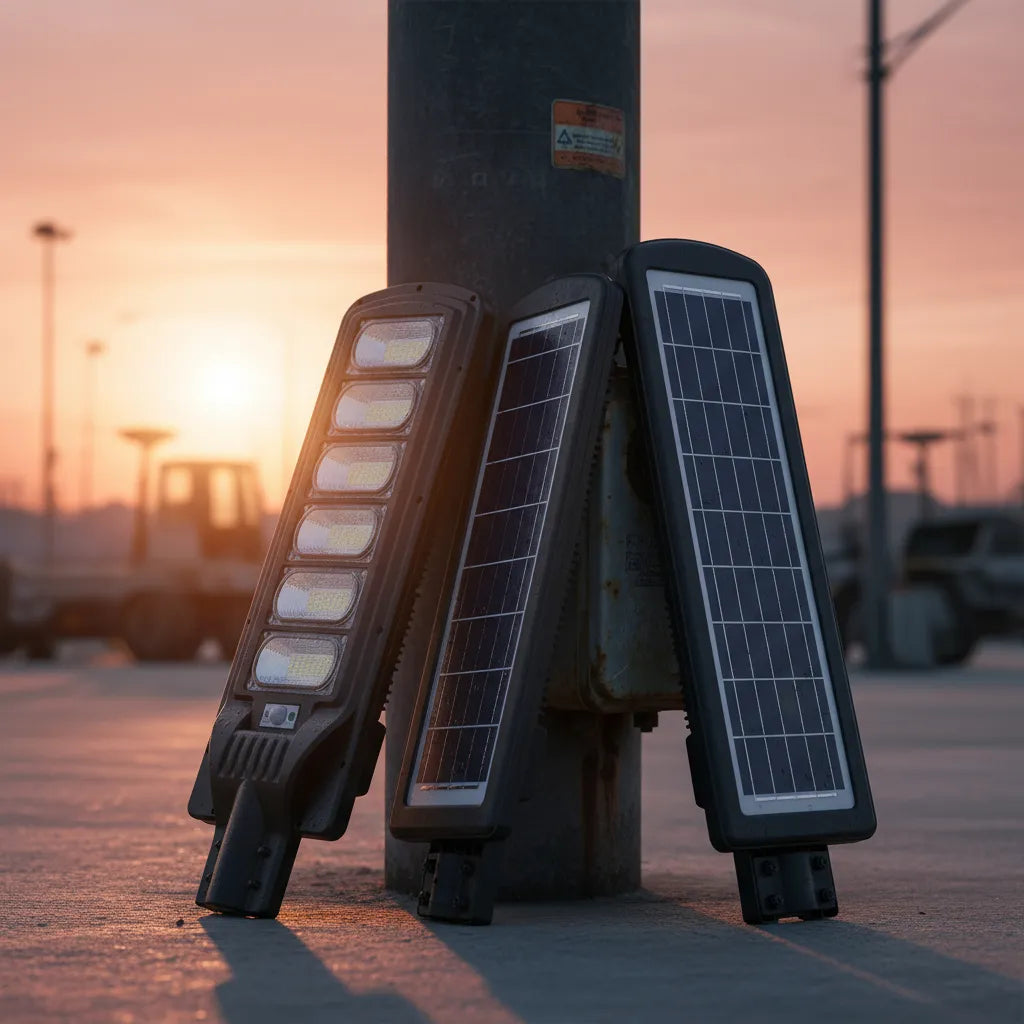 Luminária Solar LED Sensor Presença 150W-300W