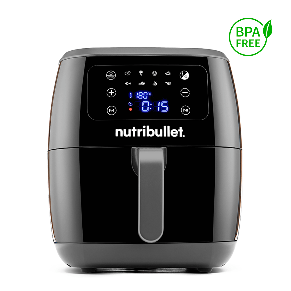 Fritadeira Sem Óleo Airfryer Digital Nutribullet 7L Xxl 1700W Com Tecnologia 360° Ultra (220v) - Outlet