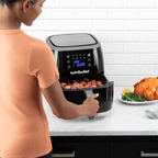 Fritadeira Sem Óleo Airfryer Digital Nutribullet 7L Xxl 1700W Com Tecnologia 360° Ultra (220v) - Outlet